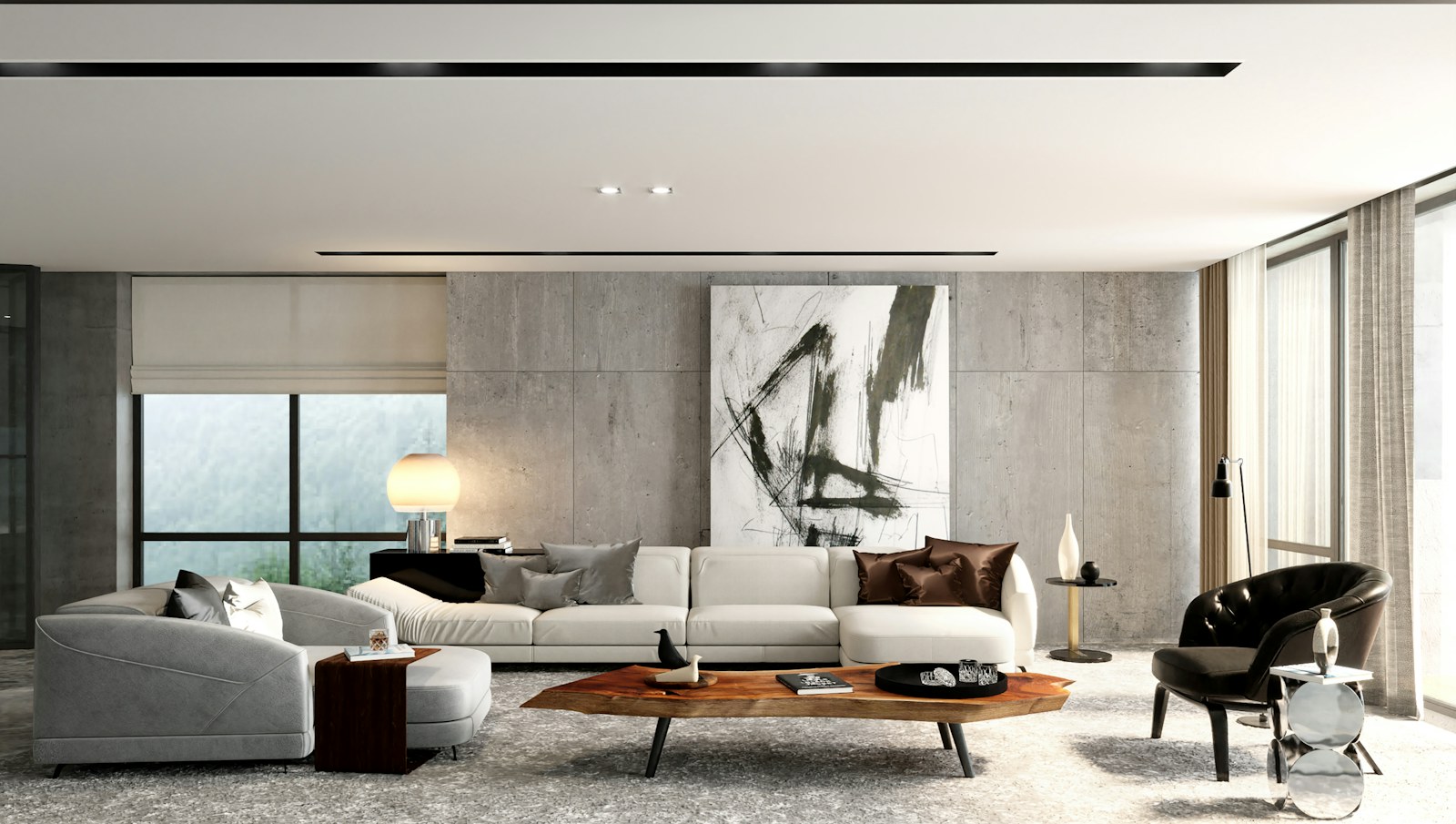 Beautiful modern property interior